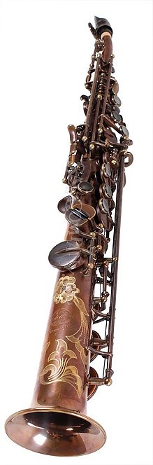 Saxo Soprà One Piece (curved neck) System'54 Pure Brass