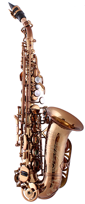 Saxo Soprano Curved System'54 Vintage Gold
