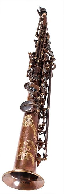 Saxo Soprano Straight (two necks) System'54 Pure Brass