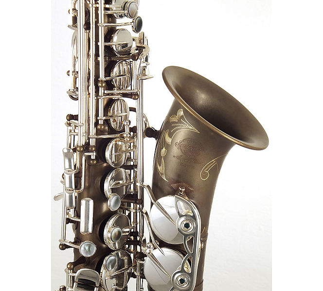 Saxo Alt System'54 Superior Class R-Series Pure Brass Silver Key